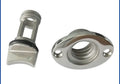 Stainless steel marine water plug for ship and yacht drainage systems showing corrosion resistant construction
