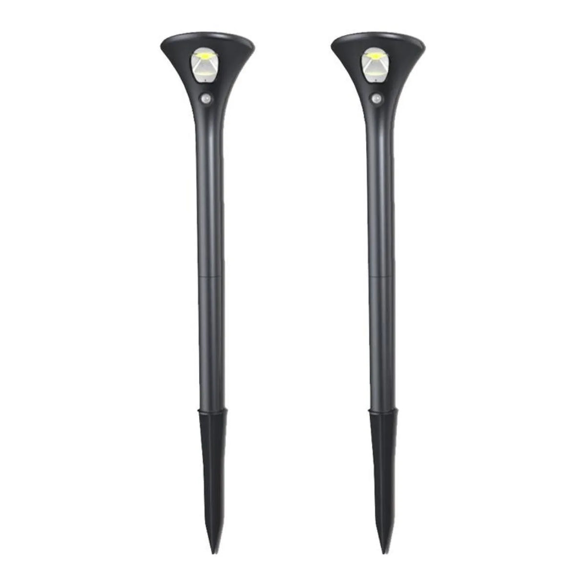 Solar induction ground plug light for outdoor garden with choice of 5000K or 3000K colour temperature