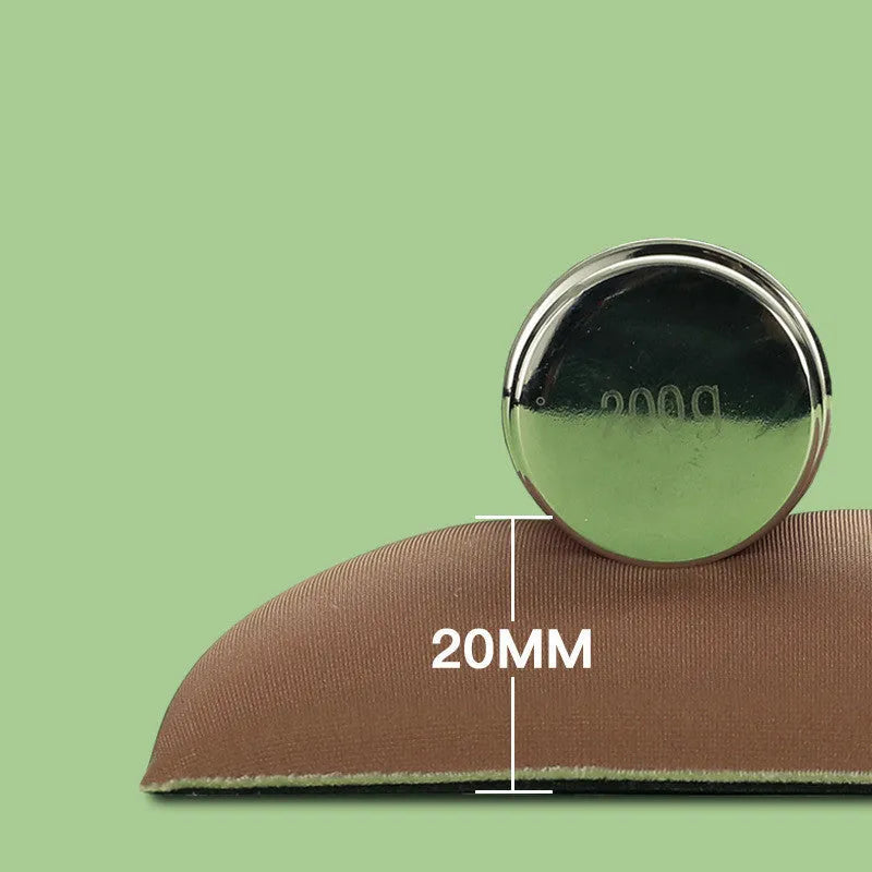 Cute design silicone and cloth wrist mouse pad with thickened support, shown on a desk.