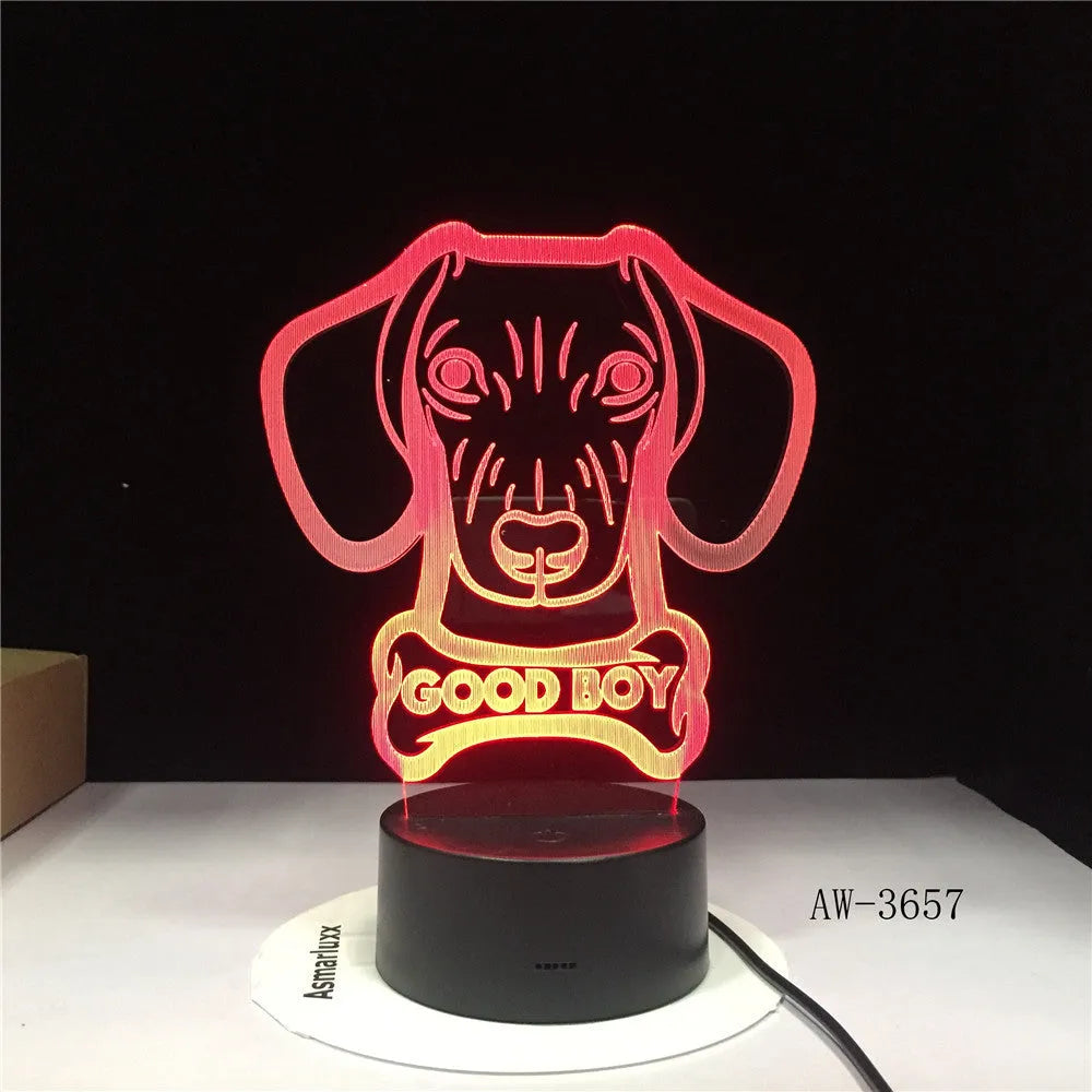 Touch and remote control LED table lamp with colourful gradient acrylic shade on black ABS base