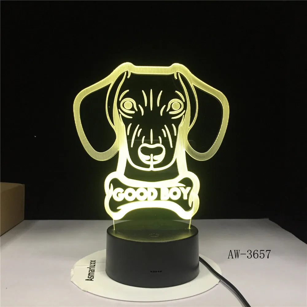 Touch and remote control LED table lamp with colourful gradient acrylic shade on black ABS base
