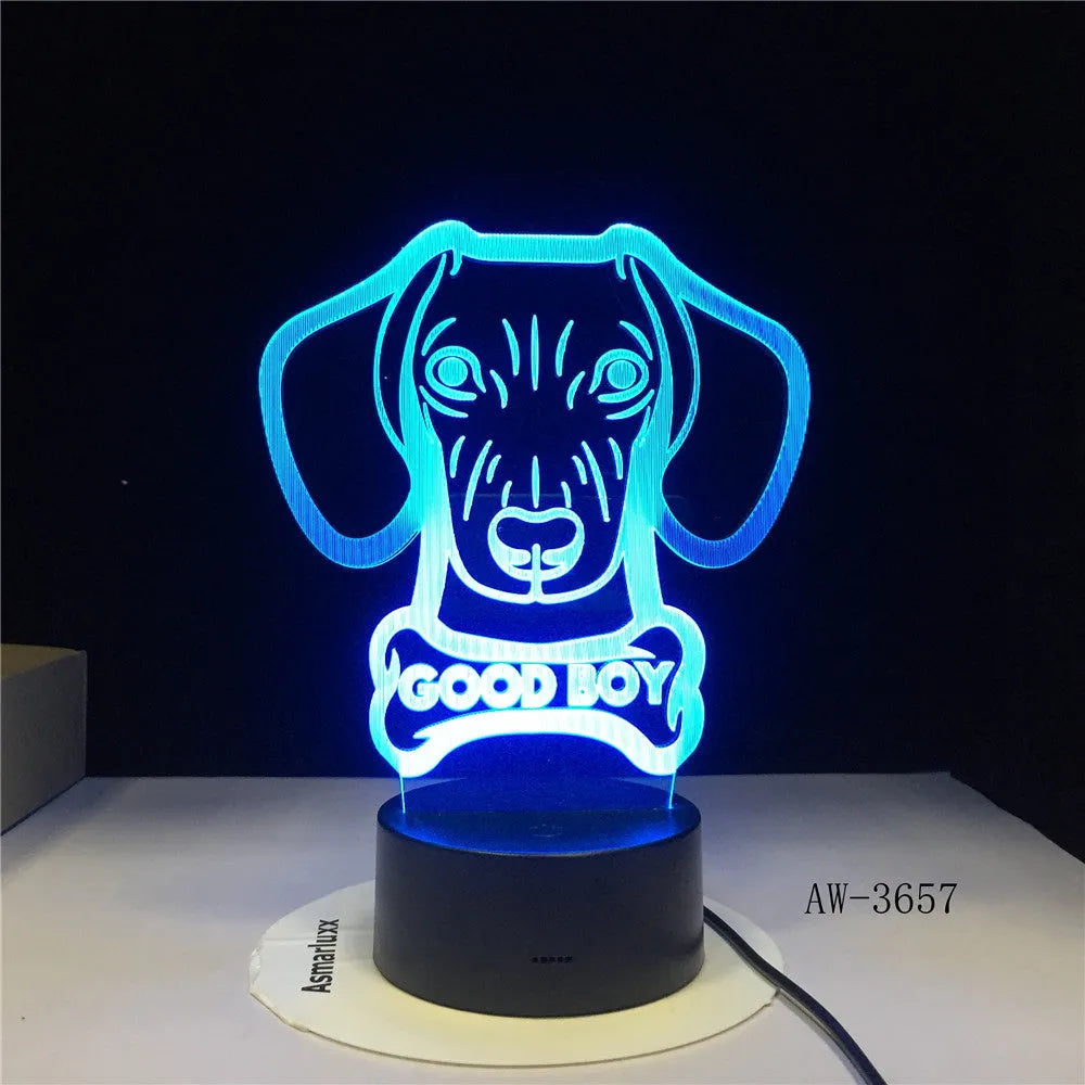 Touch and remote control LED table lamp with colourful gradient acrylic shade on black ABS base