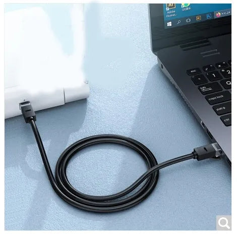 Green Ethernet cable with 8P8C connectors in either 1m or 2m length options