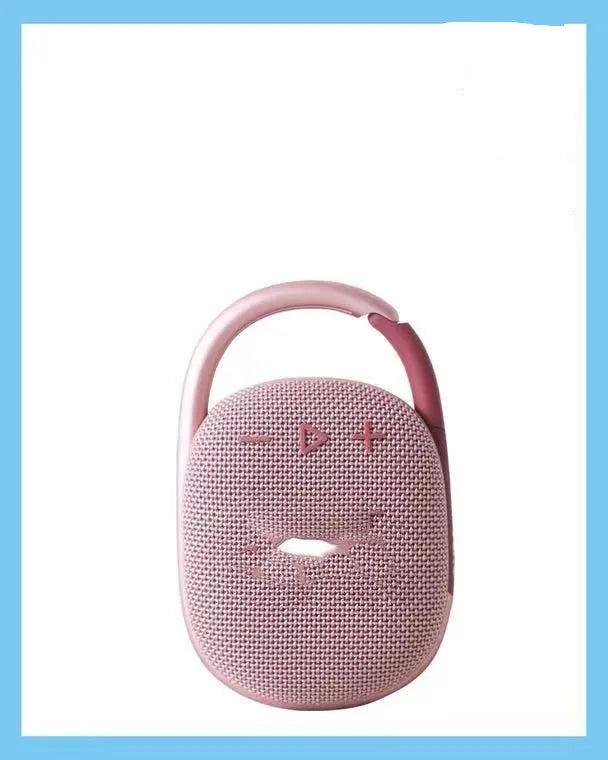 Small coloured 4th generation wireless Bluetooth speaker with USB port.
