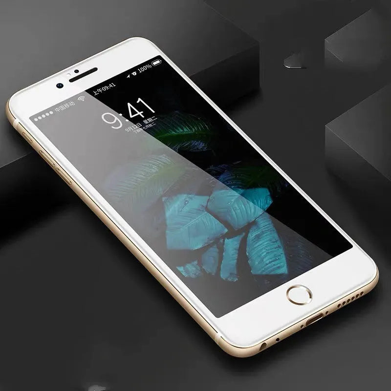 iPhone tempered glass screen protector three-piece pack for 6 6s 7 8 models
