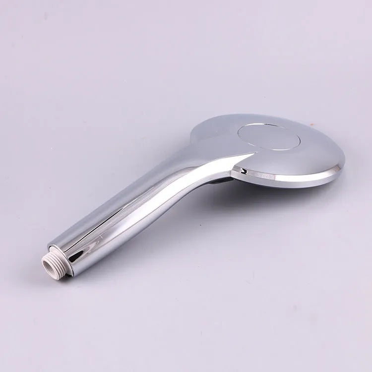 LED shower head with temperature sensor, 3 spray modes, colour-changing light, ABS electroplated body, handheld design