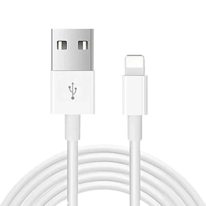 White 20W USB-C fast wall charger with cable for Apple iPhone and iPad