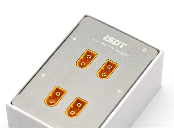 Grey composite parallel charging board for Astor RC aircraft battery accessories