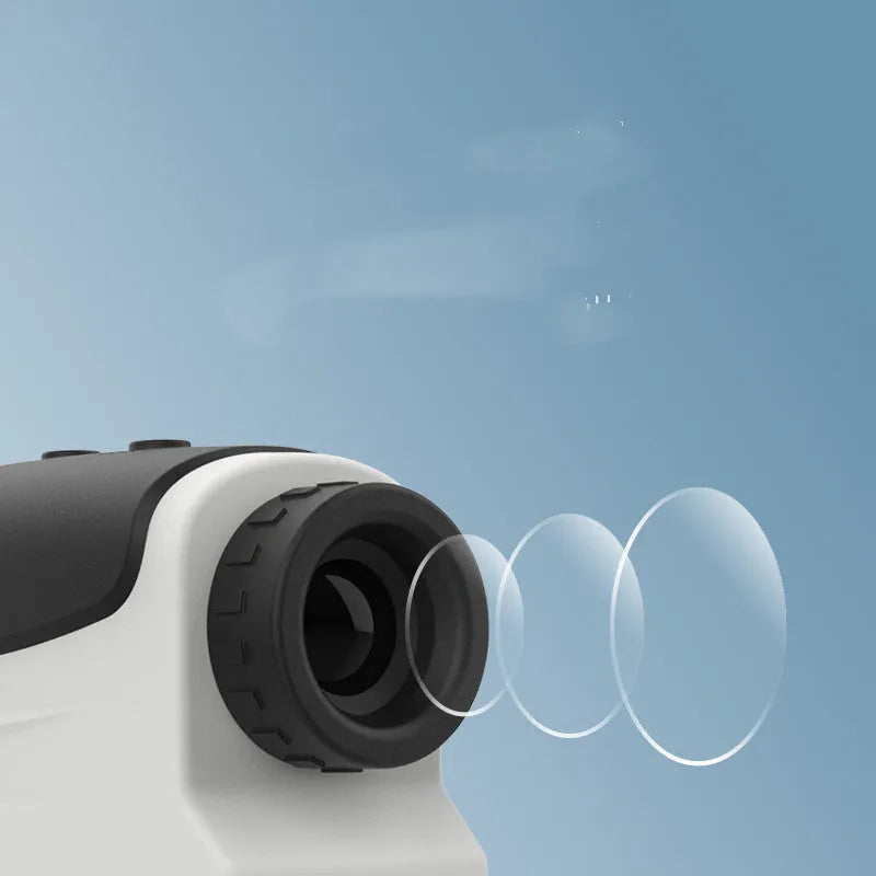 DKW-S series laser golf ranging telescope with 1500 metre maximum distance measurement range
