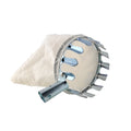 Steel frame and cloth bag fruit picker basket for harvesting garden fruit