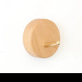 Beech brass adhesive wall hook with five shape options supporting 10kg loads