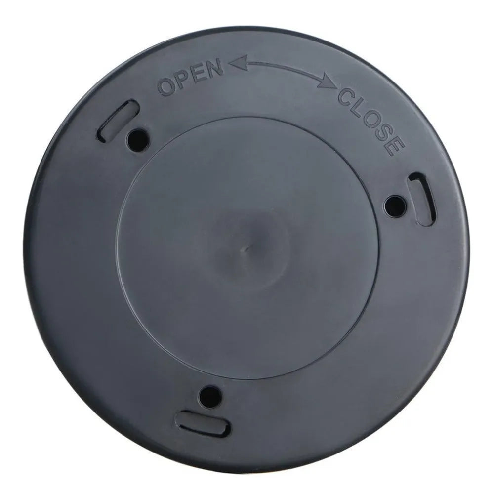 Round silver wireless motion sensor night light with battery operation for automatic LED illumination