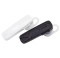 Black and white mini Bluetooth 4.1 wireless in-ear headset with earplug design.
