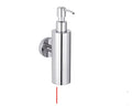 304 stainless steel wall-mounted manual soap dispenser in brushed finish