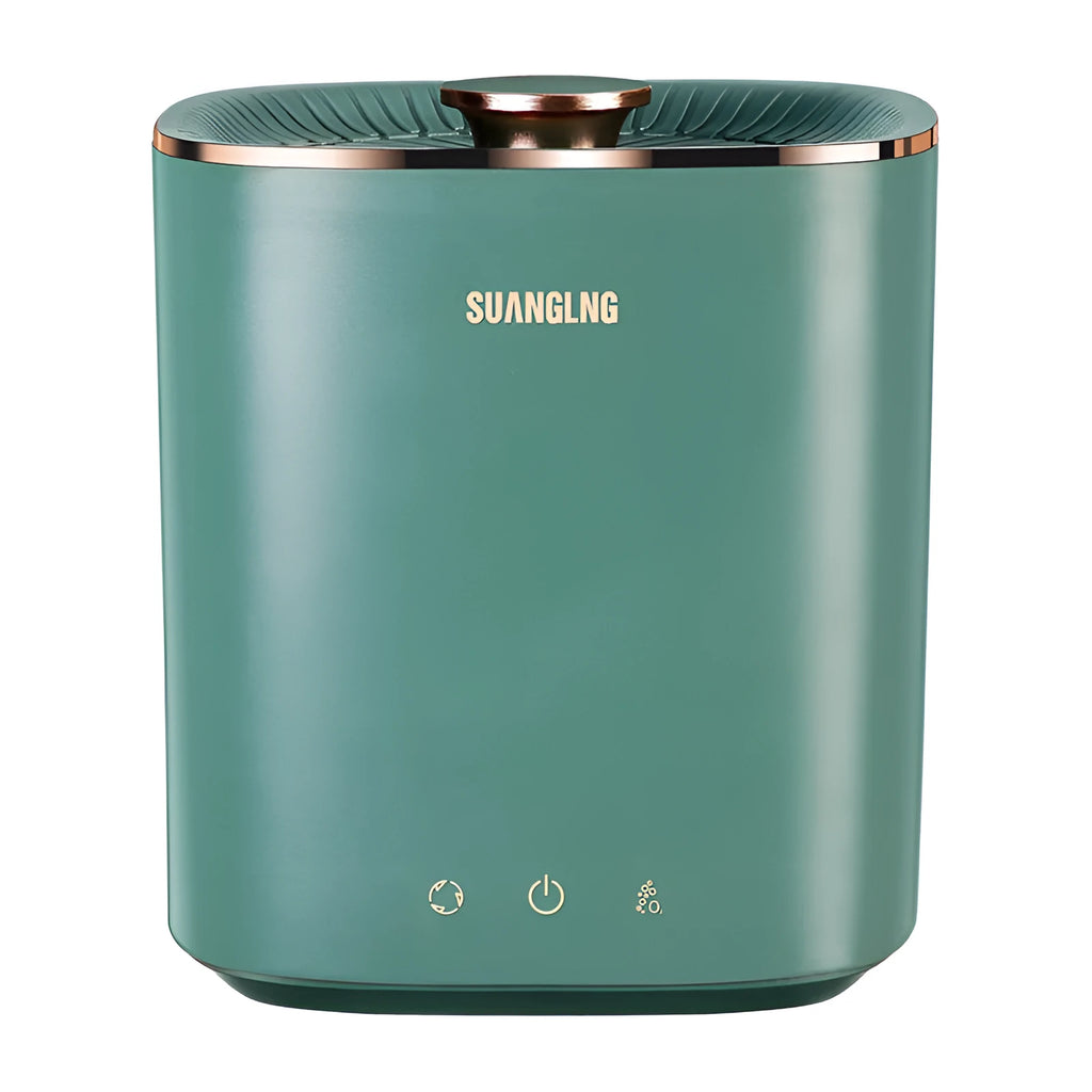 Green or white mini portable automatic washing machine for underwear and socks