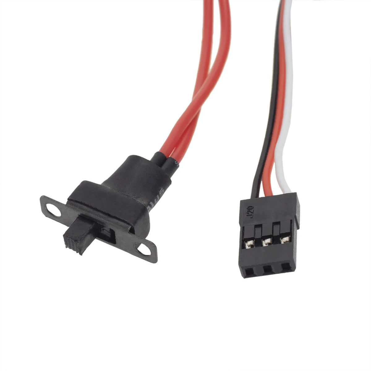 Small 40A brushed electronic speed controller for 1/16 and 1/18 scale RC cars and trucks.