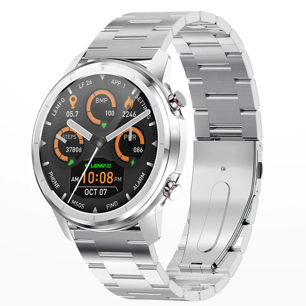 LEMFO LF26 smart bracelet with 1.3-inch screen in black and brown colour options