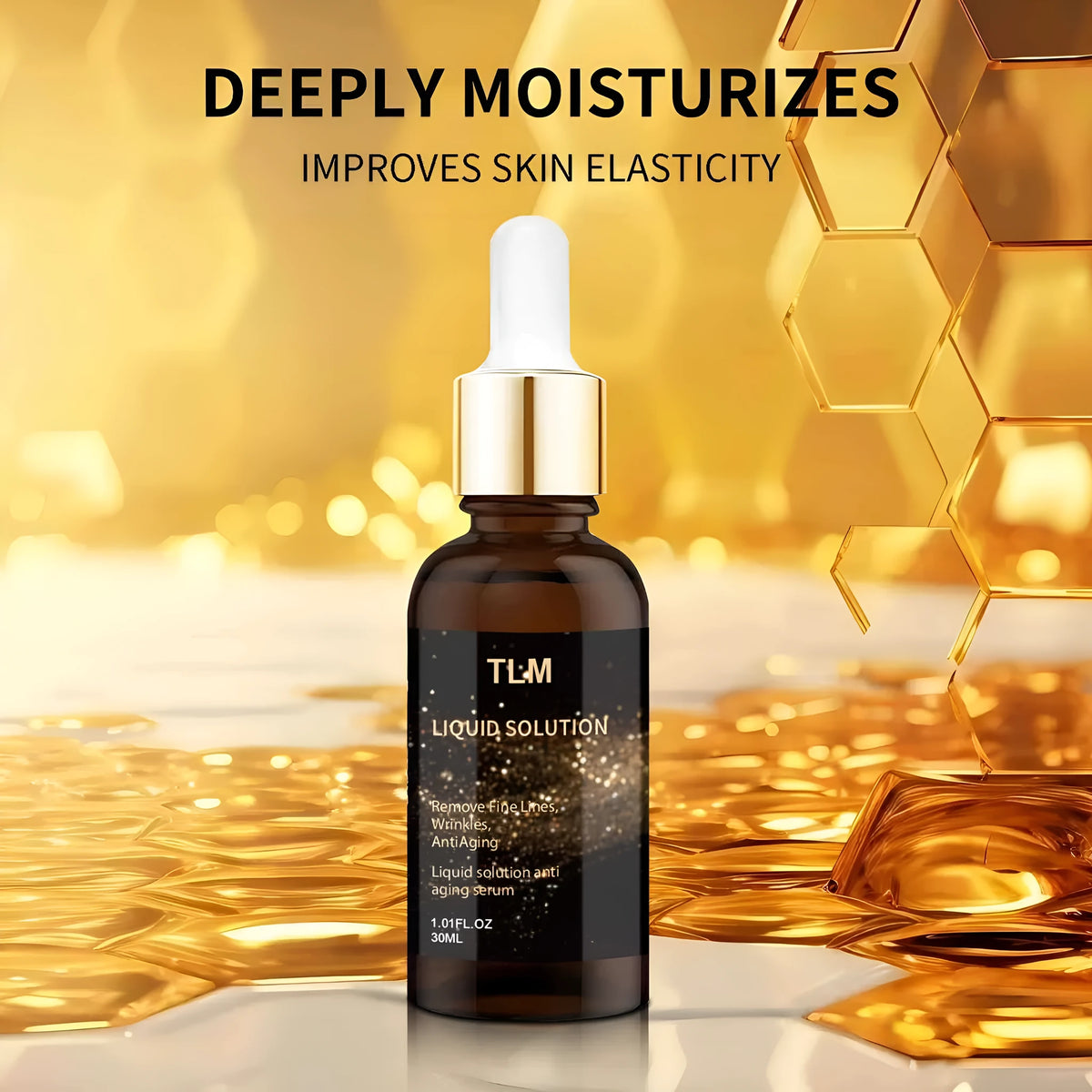 30ml hyaluronic acid facial moisturising and nourishing solution in 9cm tall bottle