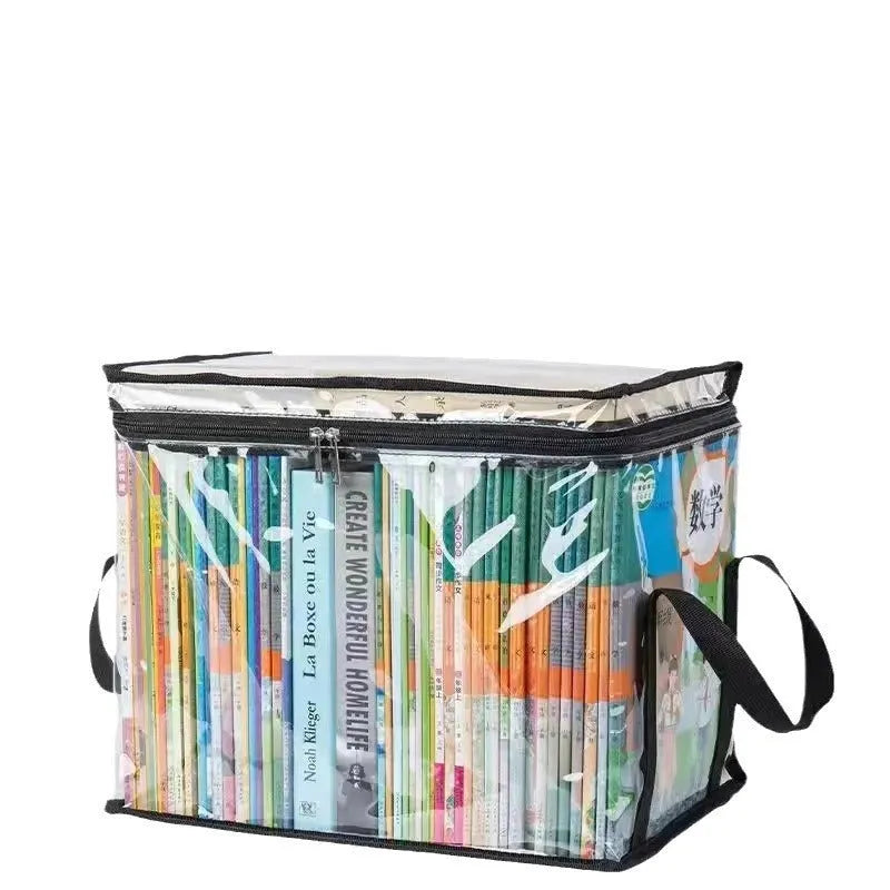 White foldable water buggy bag with transparent panels showing 38 x 24 x 32 cm dimensions