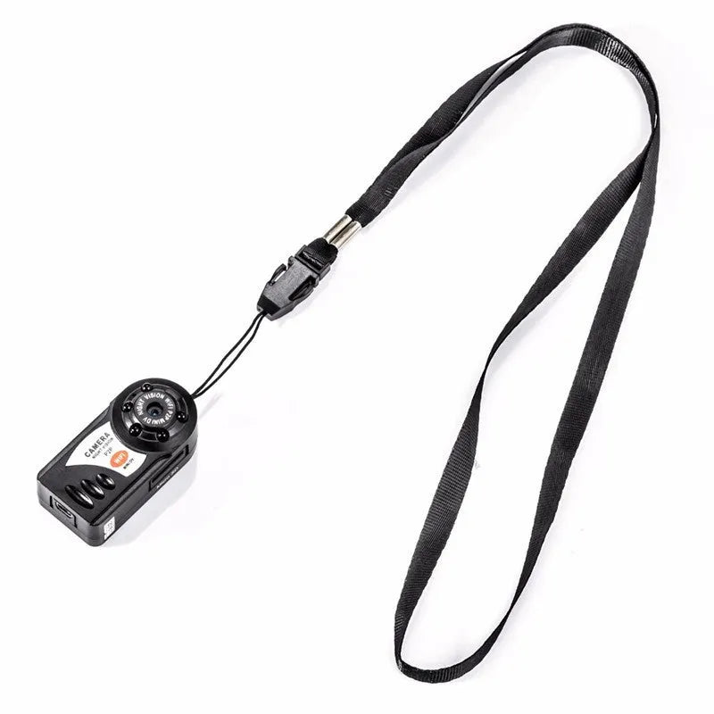 Black WiFi remote surveillance camera with LCD screen showing 16x optical zoom capability