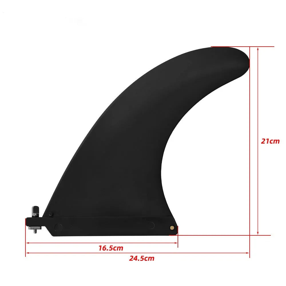 SUP paddle with large removable plastic fish fins, heytur YQ310 model weighing approximately 175g
