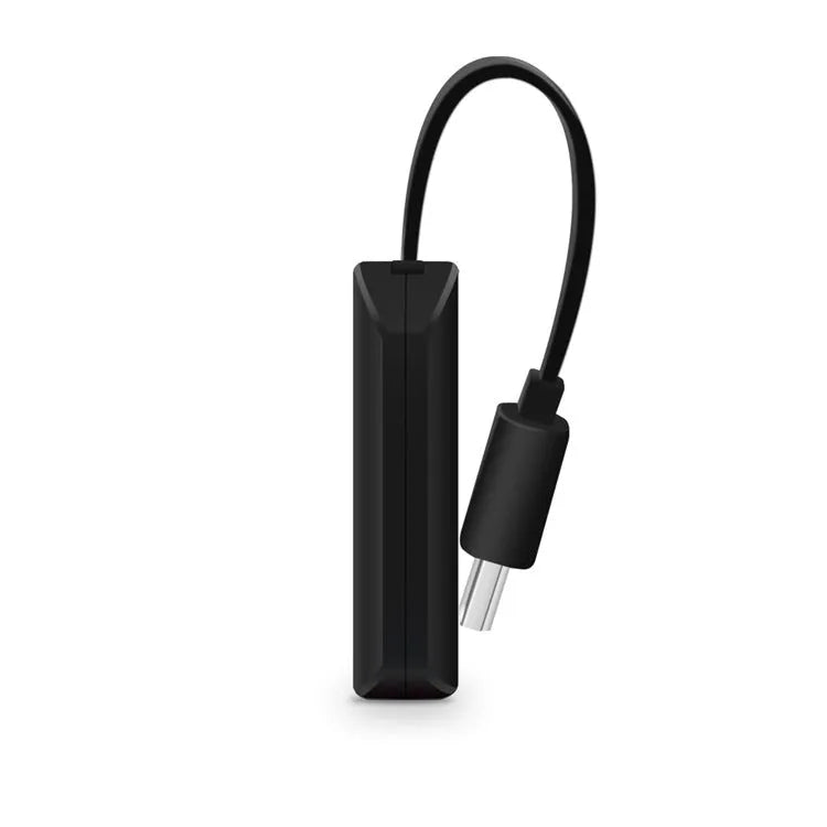 Black USB HDMI dongle for Android phone screen mirroring to TV with 1080p output