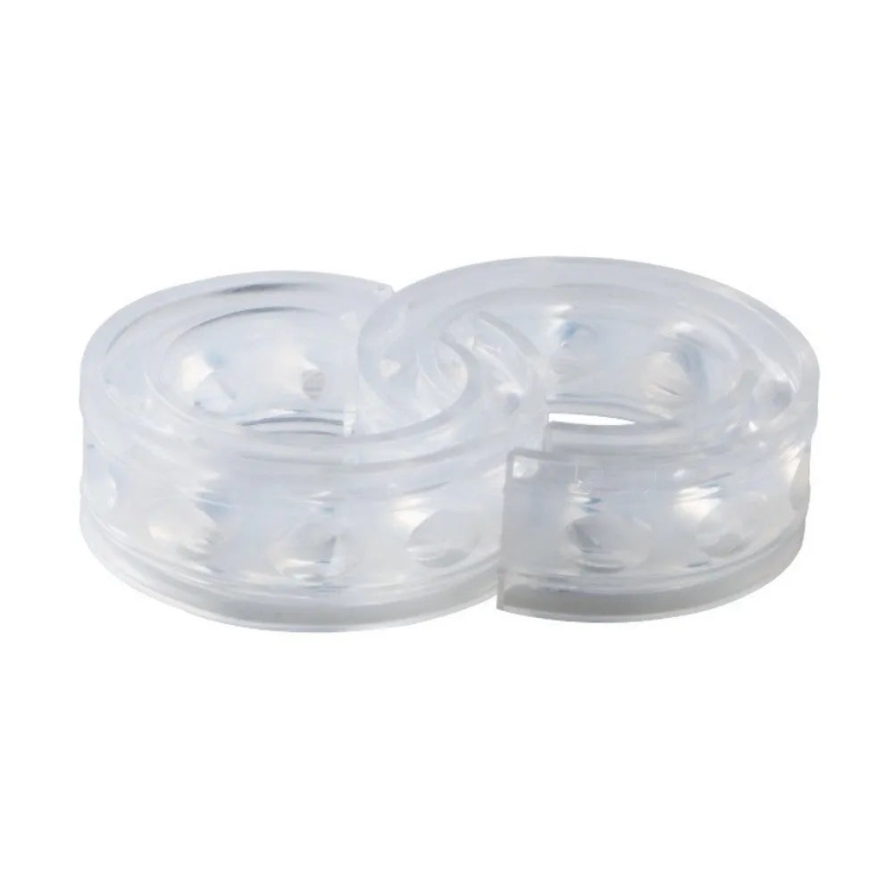Transparent rubber car spring shock absorbers in six sizes for suspension modification