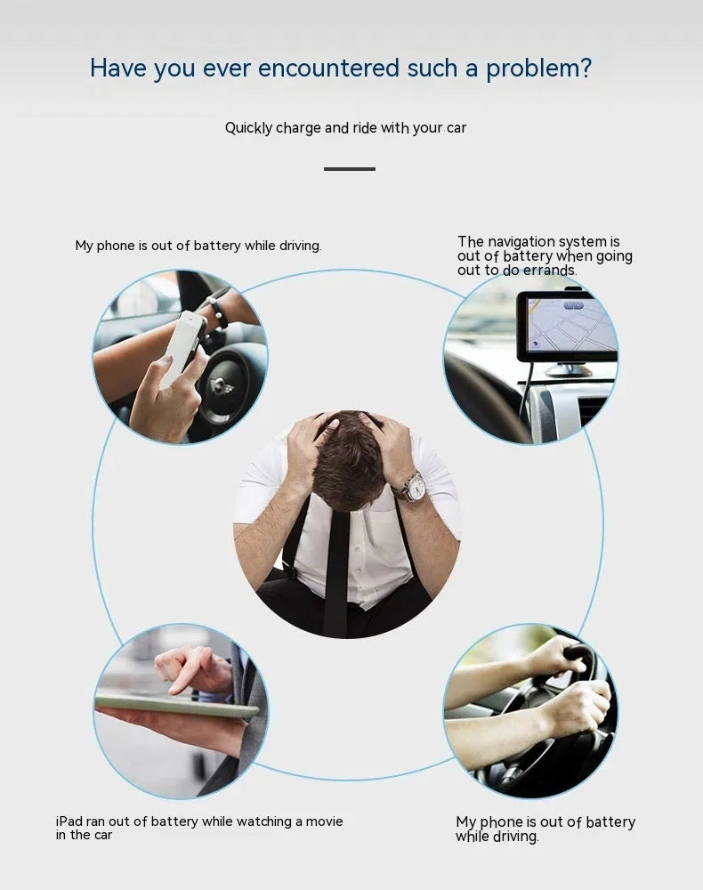 White QC30 single port USB car fast charger with QC2.0 technology
