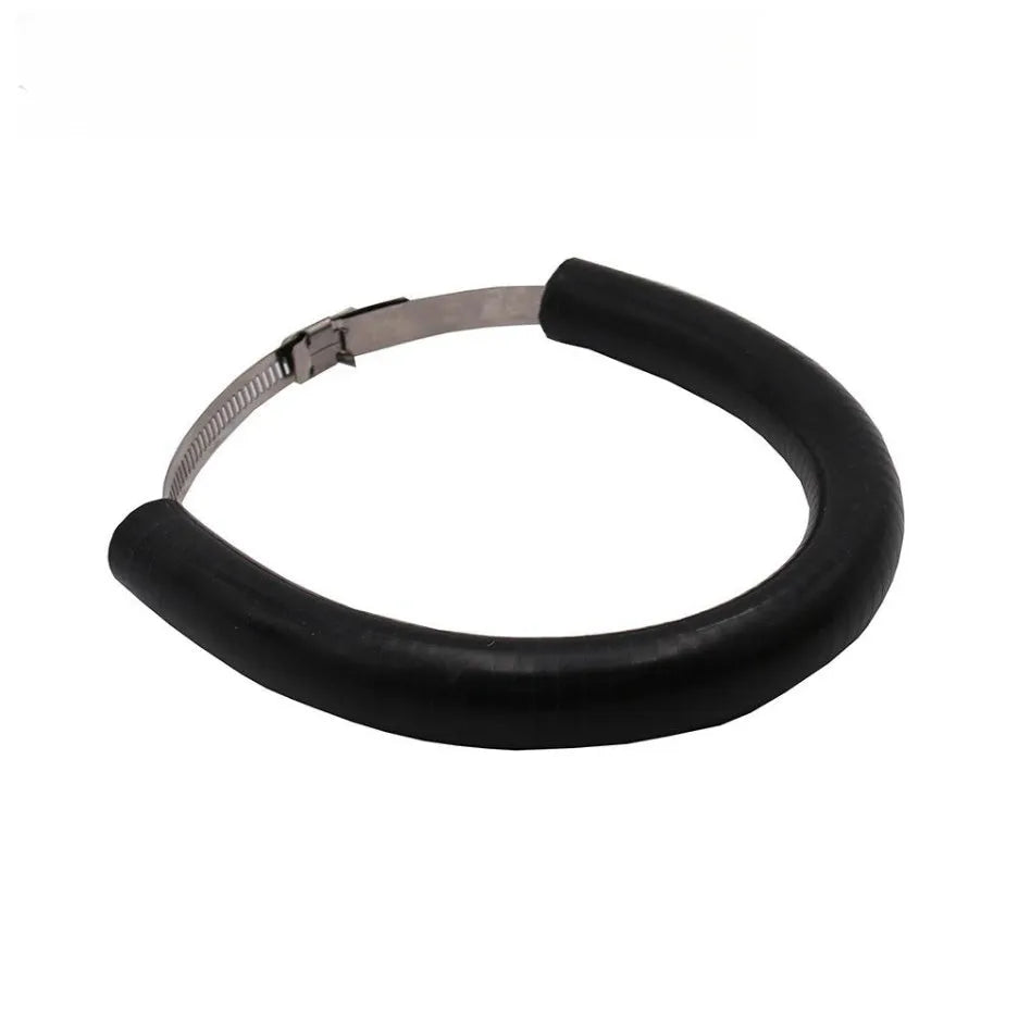 Universal motorcycle exhaust pipe anti-drop gasket ring in black, blue, and orange colour options