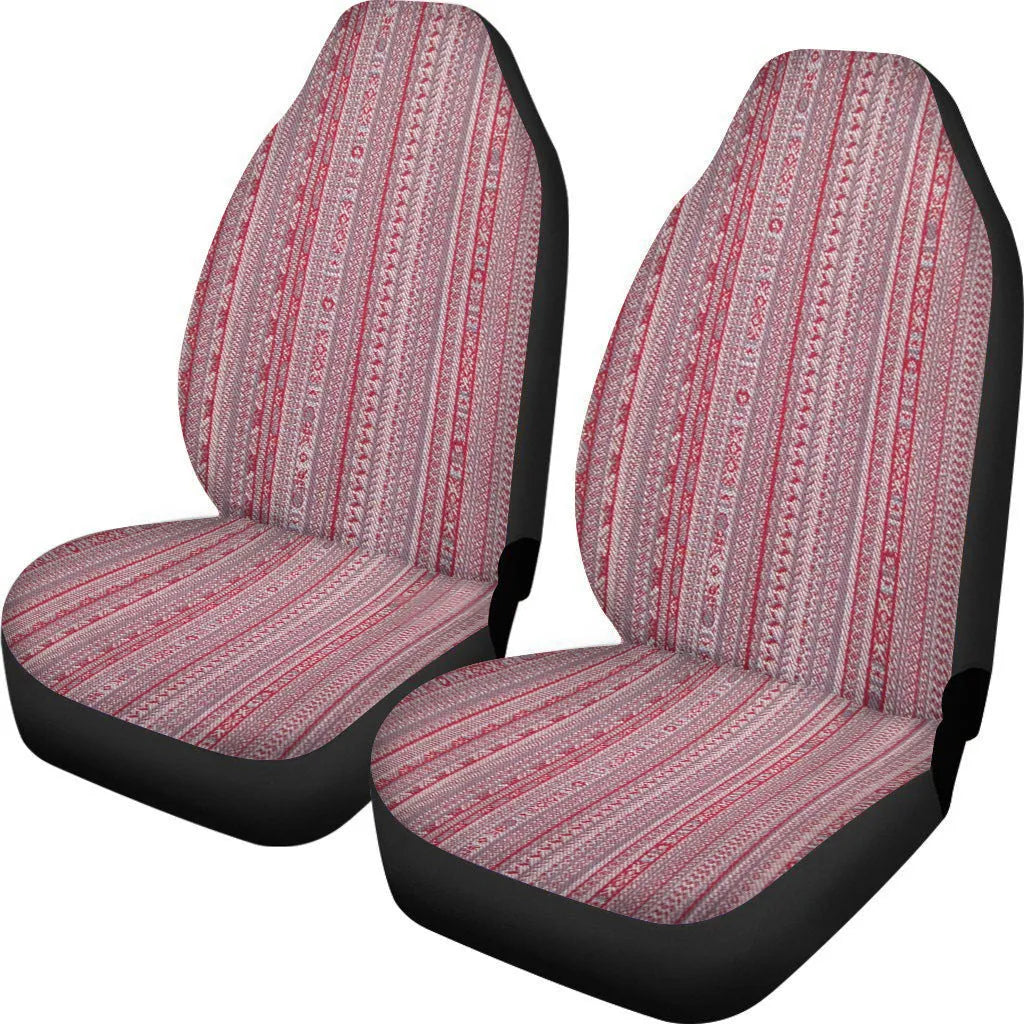 Universal polyester car seat covers with cow spot leopard print patterns for five-seat vehicles