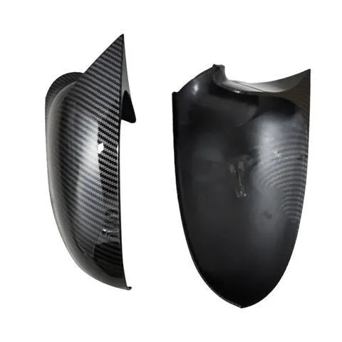 Volkswagen Sagitar mirror housing pair in horn bright black plastic finish