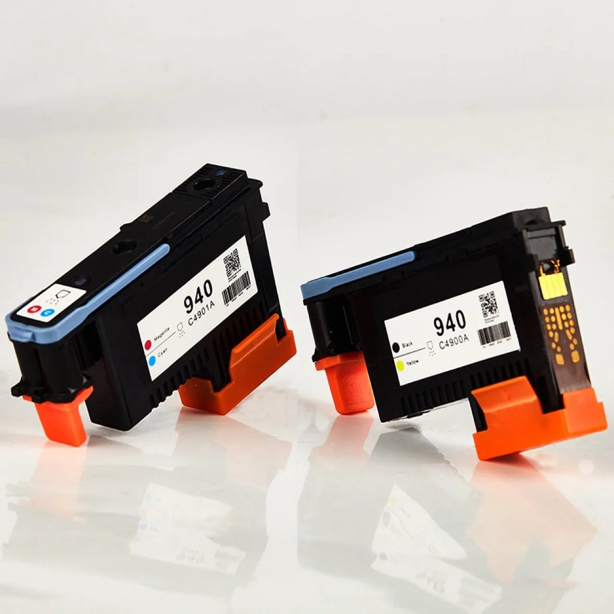HP940 compatible printing nozzle for C4900A C4901A cartridge replacement in black and yellow colours