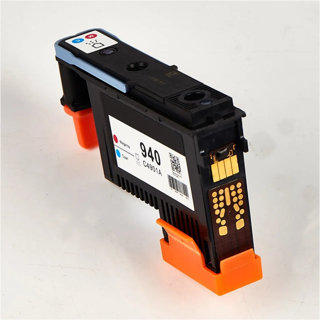 HP940 compatible printing nozzle for C4900A C4901A cartridge replacement in black and yellow colours