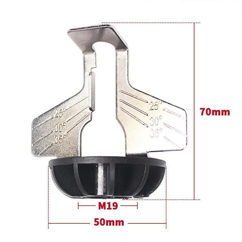 Silver metal band saw blade for mini electric chain grinding machines, 20mm length
