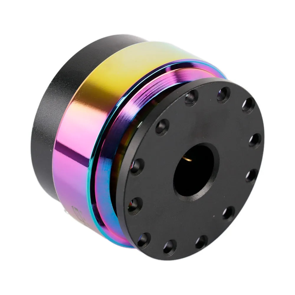 Colourful car steering wheel quick-release connection base with height adjustment insole