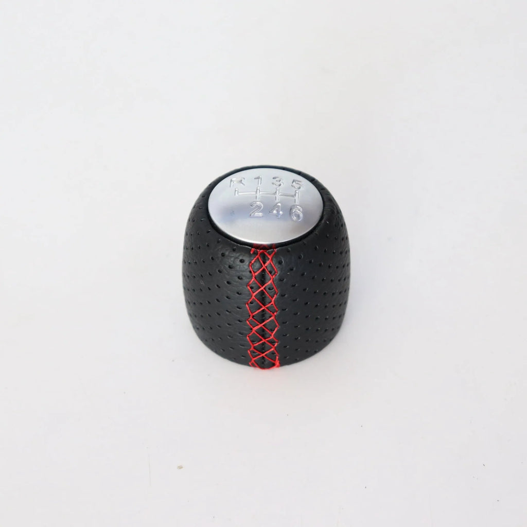 Alpha vehicle sewn wrapped leather perforated handball gear with matte cover