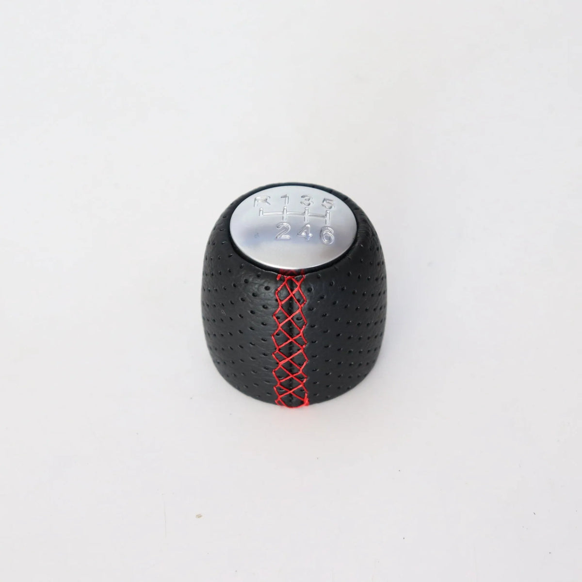 Alpha vehicle sewn wrapped leather perforated handball gear with matte cover