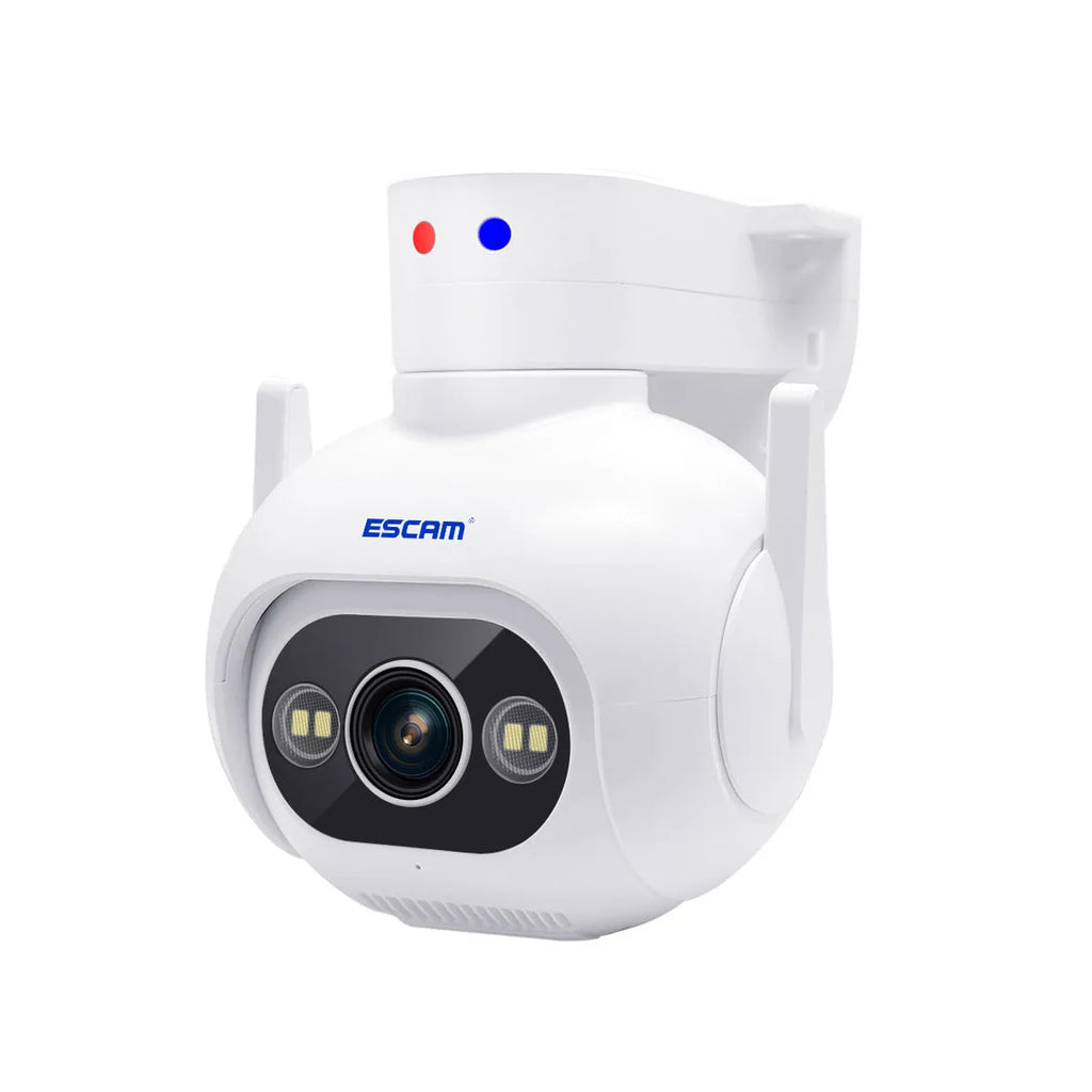 4MP H265 security camera with colour night vision and wall mount bracket