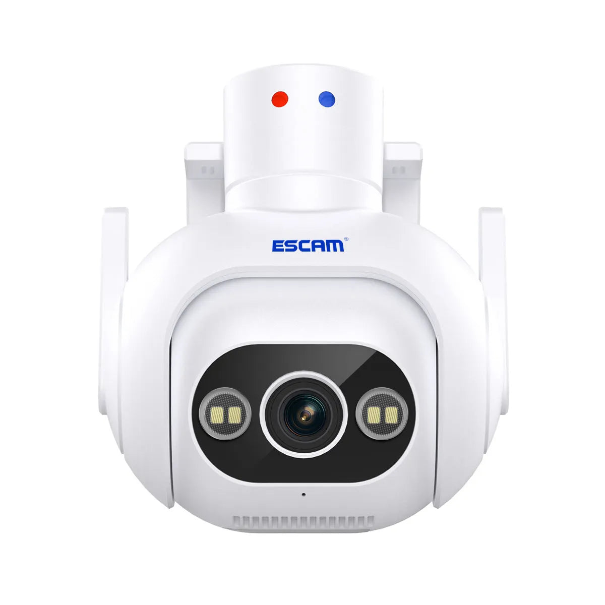4MP H265 security camera with colour night vision and wall mount bracket