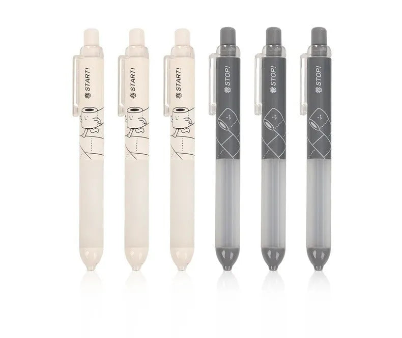 Activity brand 0.5mm automatic pencil with cloud grip, shown in black and white.