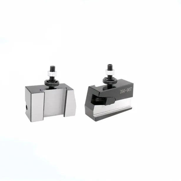 Machifit 250 series steel quick change tool post with wedge gib design for mini lathes.