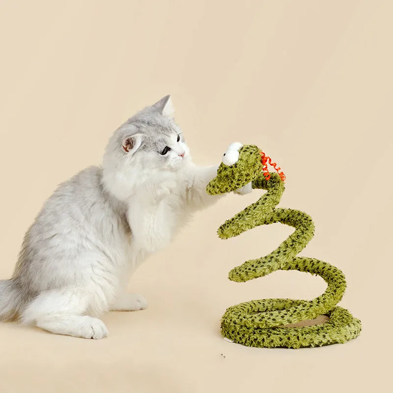 140cm long cat teasing stick with colourful feather attachments for interactive play