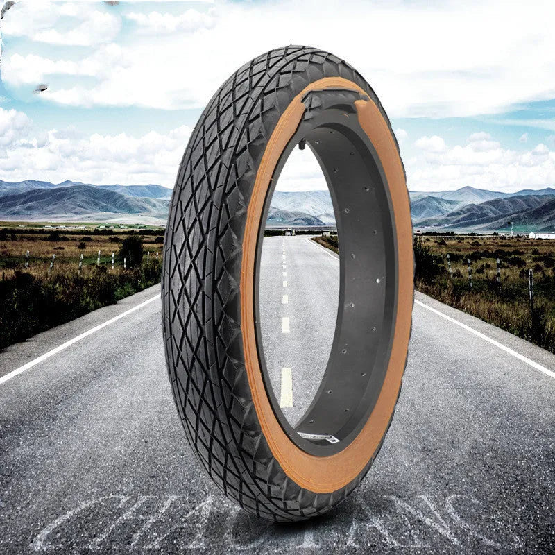 20 x 4.0 brown rubber snowmobile tyre for electric beach car replacement