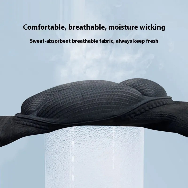 Black and blue dance kneepads with thick sponge padding for knee protection during sports