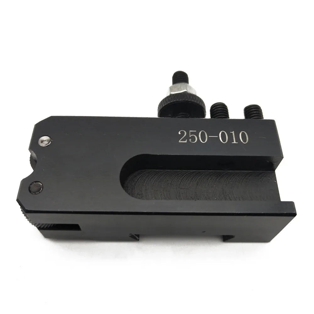 Machifit 250 series steel quick change tool post with wedge gib design for mini lathes.