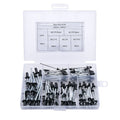 Black metal electric drill rivet gun attachment with handle and wrench, length 173mm.