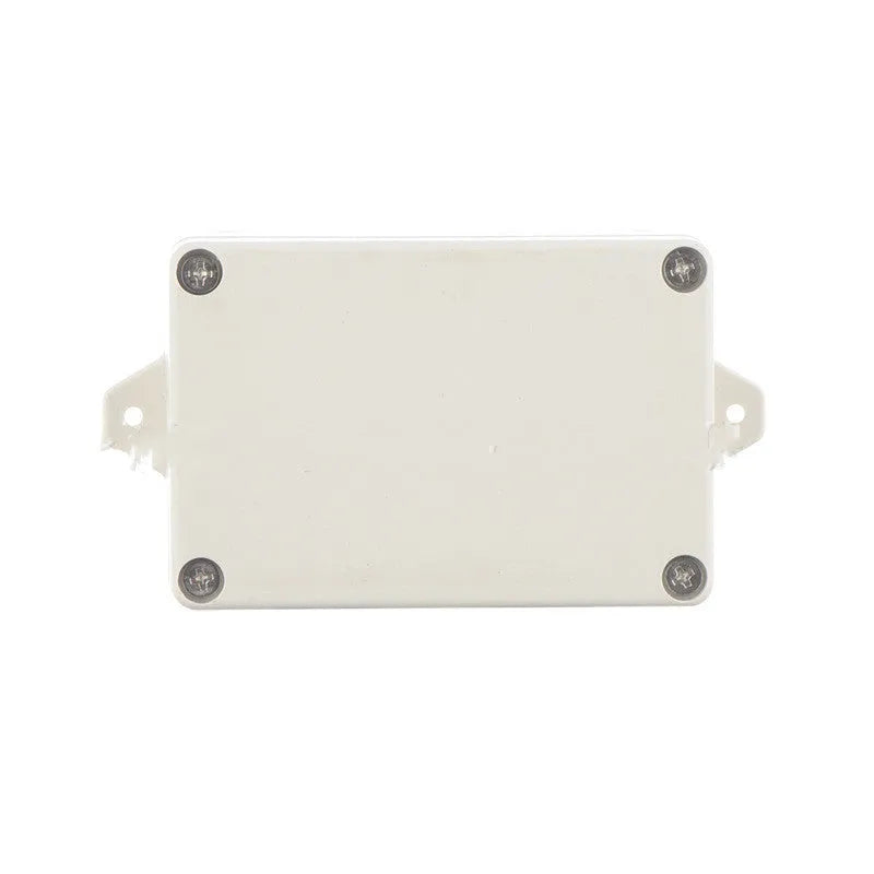 F4B-1 black ABS plastic waterproof electronic instrument box with dimensions 100mm by 68mm by 40mm.