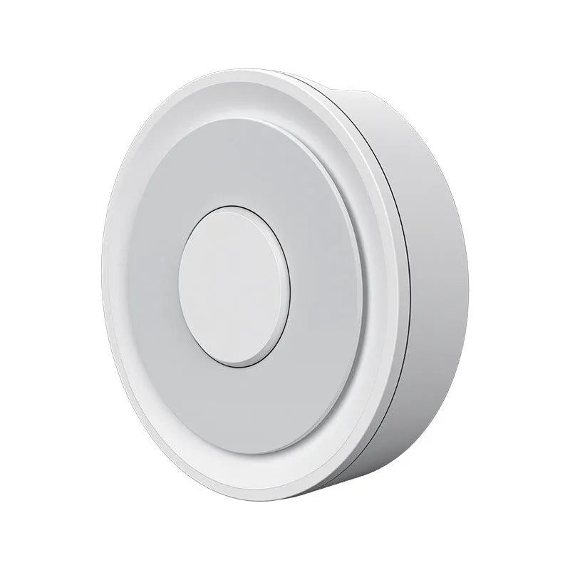 White square ZigBee intelligent gateway for home automation with 55m range