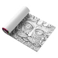 Acid tour coloured creative painting book with 200mm length for art projects
