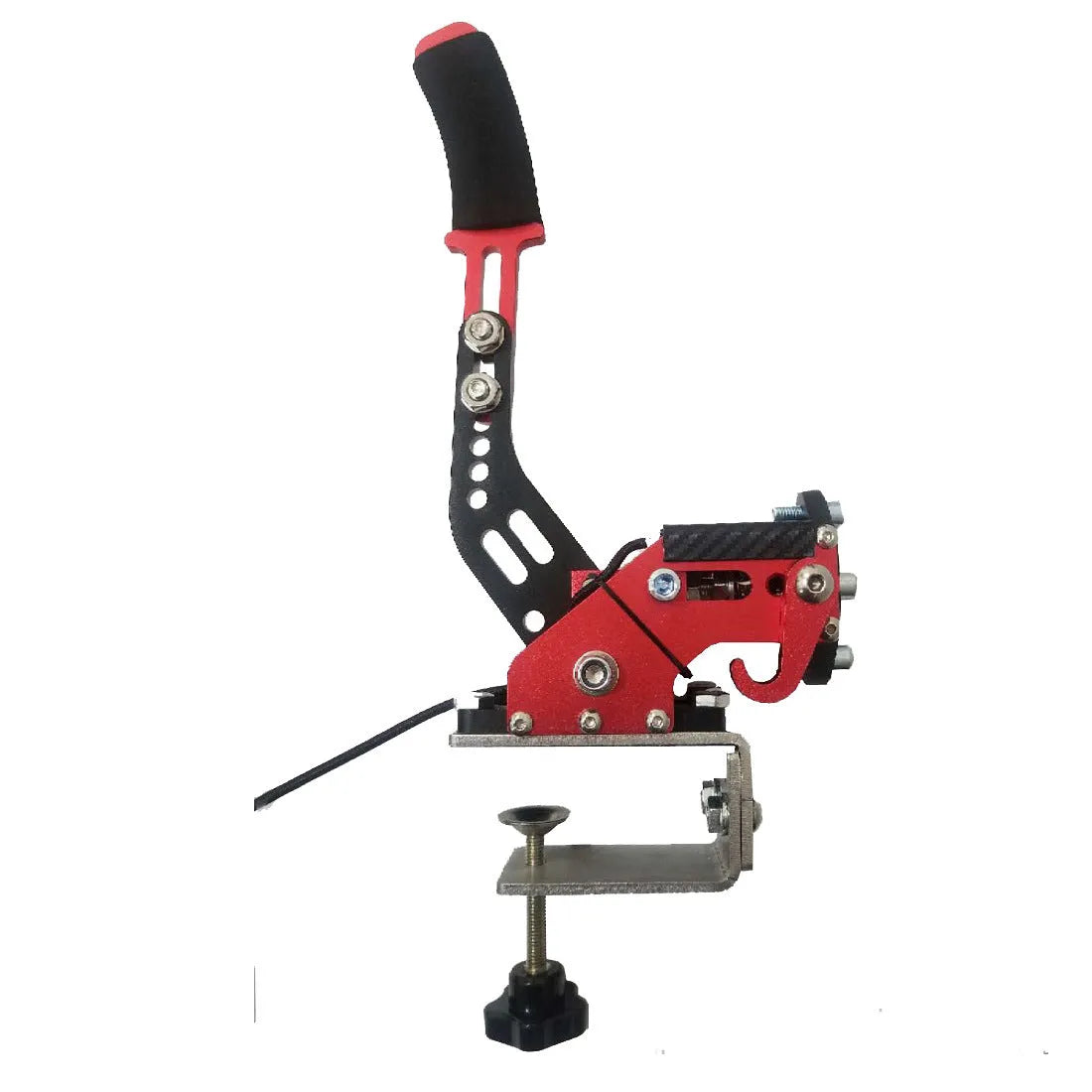 PC USB racing simulator handbrake with aluminium and stainless steel construction in five colour options
